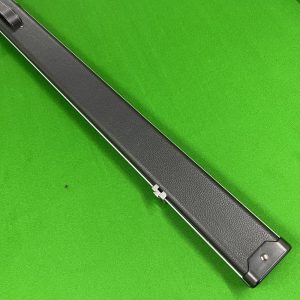Cuephoria 1pc Twin 2-Lane Aluminium Halo Case Plain Black