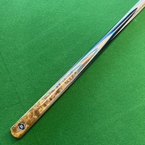 Cuephoria Gold Series 1pc Snooker Pool Cue 9.6mm Tip, 18.2oz, 57 1/4" Long