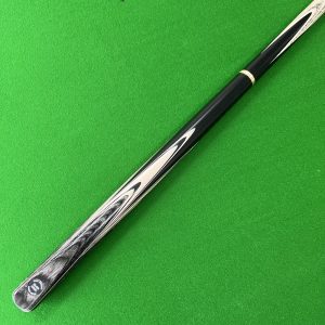 Cuephoria Silver Series 3/4 Jointed Snooker Pool Cue 9.5mm Tip, 19.5oz, 58" Long
