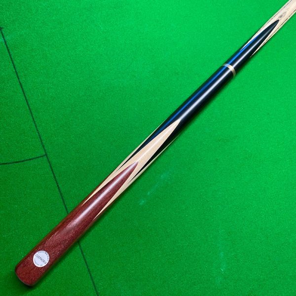 Cuephoria Silver Series 3/4 Snooker Pool Cue 9.5mm Tip, 18.4oz, 57" Long