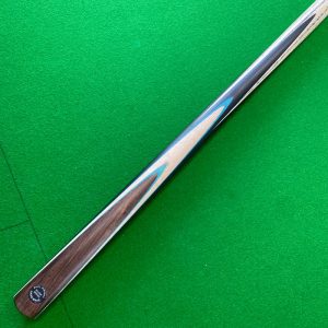 Cuephoria Silver Series 1pc Snooker Pool Cue 9.7mm Tip, 17.3oz Nominal, 58"