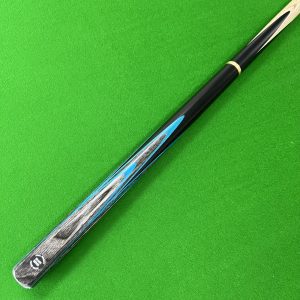Cuephoria Silver Series 3/4 Snooker Pool Cue 9.5mm Tip, 20oz, 58" Long