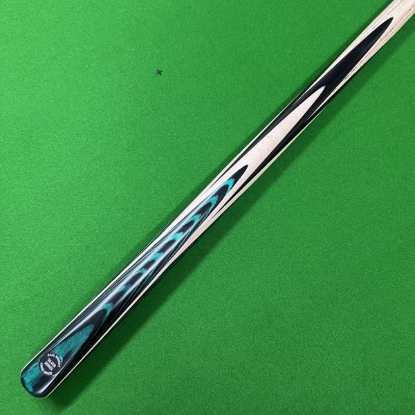 Cuephoria Silver Series 1pc Snooker Pool Cue 9.5mm Tip, 18.5oz, 57" Long