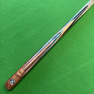 Cuephoria Gold Series 1pc Snooker Pool Cue 9.5mm Tip, 18.2oz, 57 1/4" Long