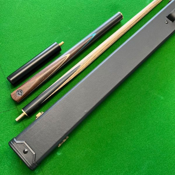 Cuephoria 3/4 Snooker Pool Cue & Black Case Set - 9.5mm Tip