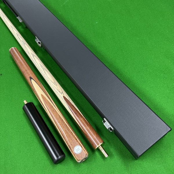 Cuephoria 3/4 Snooker Pool Cue Plus Smooth Black Case Set – 9.5mm Tip