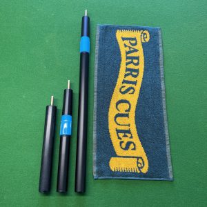 John Parris Cleaning Cloth & 3x Extension Set - Long, Medium & 9" Ebony Mini Butt