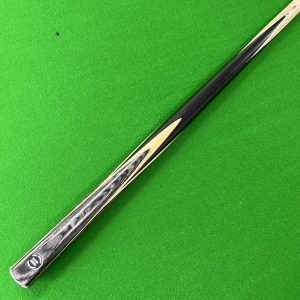 Cuephoria Silver Series "Beginner" 1pc Snooker Pool Cue 9.5mm Tip, 18.5oz, 57" Long