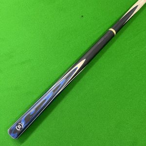 Cuephoria Silver Series 3/4 Jointed Snooker Pool Cue 9.5mm Tip, 18oz Nominal, 58" Long